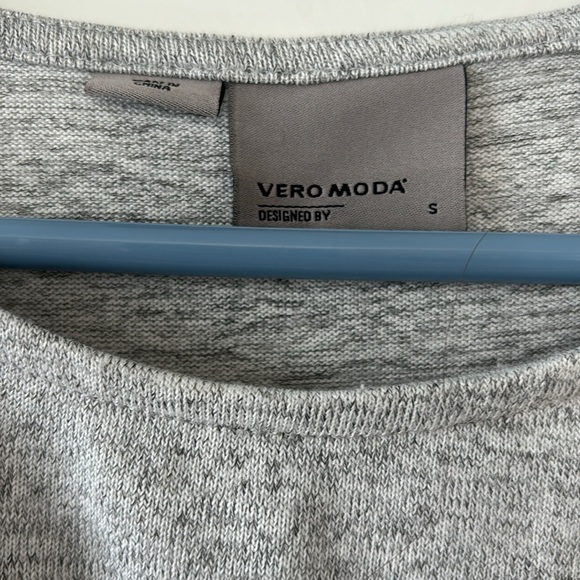 Vero Moda Grey Ruched Dress - Picture 3 of 5